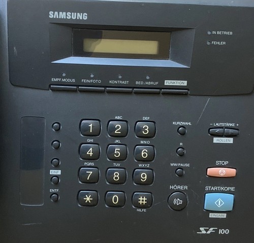 Faxgerät samsung 100 - sf,